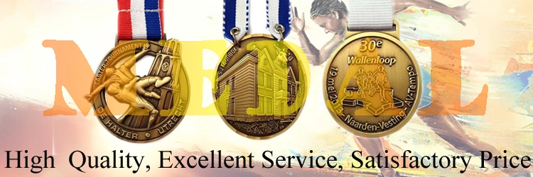 Sample Customization Custom Sports Gold Silver Bronze Medal for Gifts