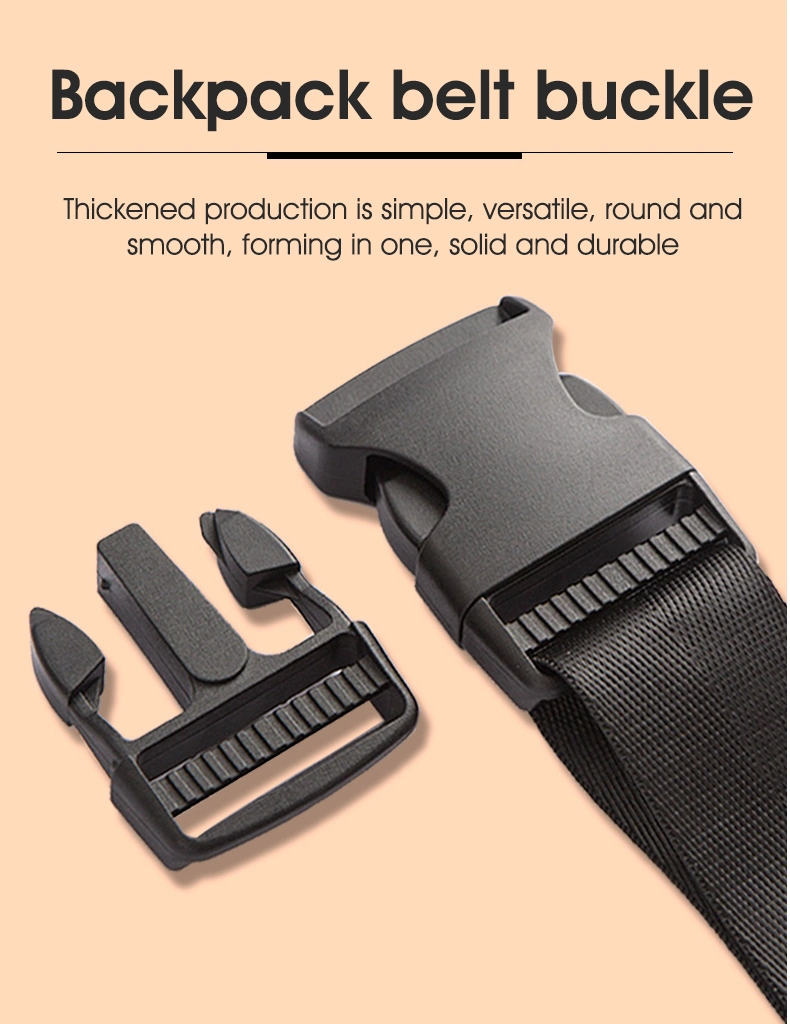 Plastic Cam Adjuster Buckle, Plastic Buckle for Belt Plastic Press Buckles Accessories