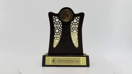 Trophée de sport d'honneur en métal de conception créative Trophée de sport mondial personnalisé en métal doré de haute qualité (20)