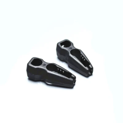 Pinces en nylon Attaches de voile Clips de vitesse noirs Attaches de serrage Cordon de choc Clip en plastique