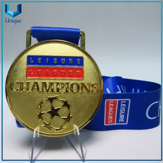 Médaille de sport en or/argent/cuivre 3D en gros, prix de conception de logo personnalisé médaille de basket-ball/football/yudo/natation